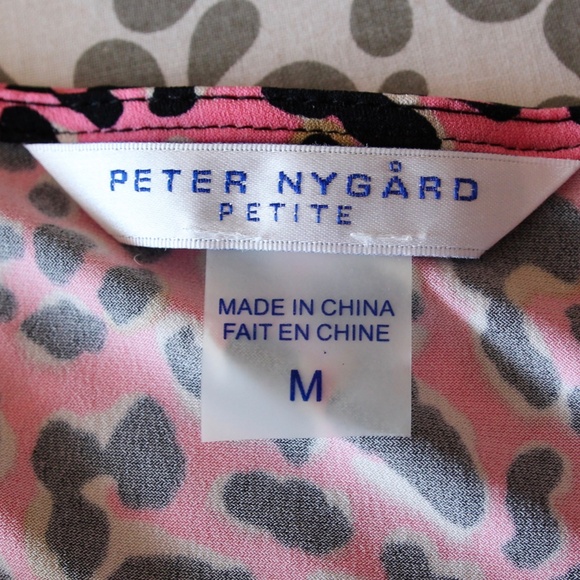 Peter Nygard Women's Dress Medium Petite - Picture 6 of 10